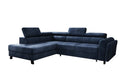 Designer Ecksofa Kira mit Schlaf- und Klappfunktion