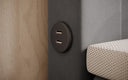 Boxspringbett Minera mat LED, USB an Späicherplatz