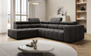 Designer Ecksofa Aurora mit elektrischer Schlaffunktion