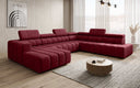 Designer Sofa Aurora Maxi mat elektrëscher Sëtzerweiderung