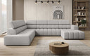 Designer Sofa Aurora Maxi mat elektrëscher Sëtzerweiderung