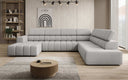 Designer Sofa Aurora Maxi mat elektrëscher Sëtzerweiderung