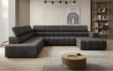 Designer Sofa Aurora Maxi mat elektrëscher Sëtzerweiderung