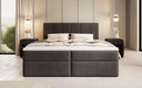 Aurelia Bouclé Box Spring Bed with Storage