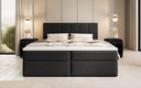 Aurelia Fabric Boxspring Bed with Storage