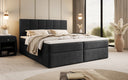 Aurelia Bouclé Box Spring Bed with Storage