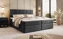 Aurelia Bouclé Box Spring Bed with Storage