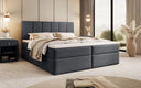 Aurelia Fabric Boxspring Bed with Storage