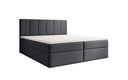 Aurelia Fabric Boxspring Bed with Storage