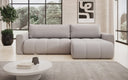 Canapé d’angle design Venezia avec fonction couchage et espace de rangement