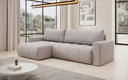 Canapé d’angle design Venezia avec fonction couchage et espace de rangement