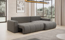 Canapé d’angle design Venezia avec fonction couchage et espace de rangement