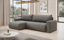 Canapé d’angle design Venezia avec fonction couchage et espace de rangement