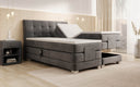 Boxspringbett Amara Samt elektrisch verstellbar