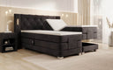 Livano Velvet Electrically Adjustable Box Spring Bed with LED