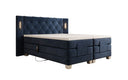 Livano Velvet Electrically Adjustable Box Spring Bed with LED