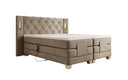 Livano Velvet Electrically Adjustable Box Spring Bed with LED