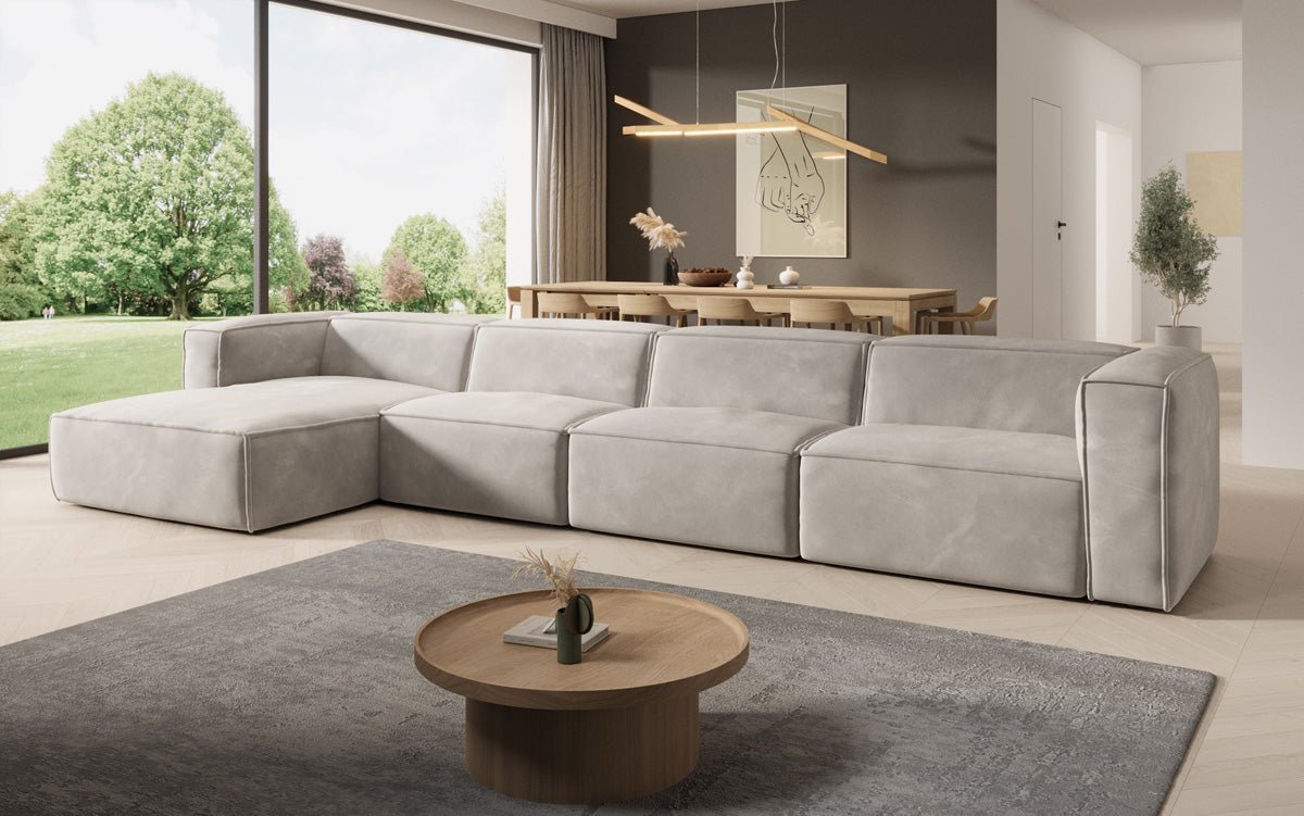 Designer Sofa Comfy L Maxi in Velvet