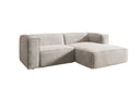 Designer corner sofa Comfy Mini in velvet