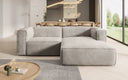 Designer corner sofa Comfy Mini in velvet