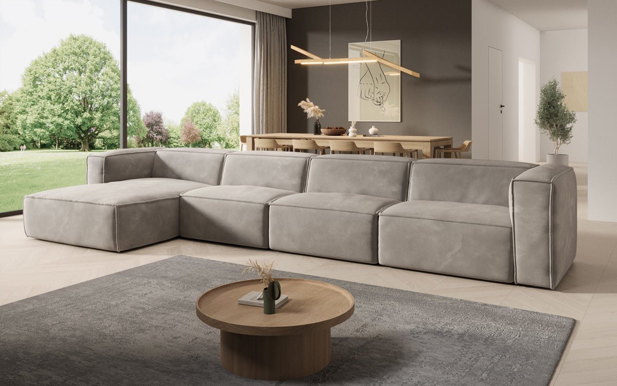 Designer Sofa Comfy L Maxi in Velvet
