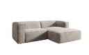 Designer corner sofa Comfy Mini in velvet