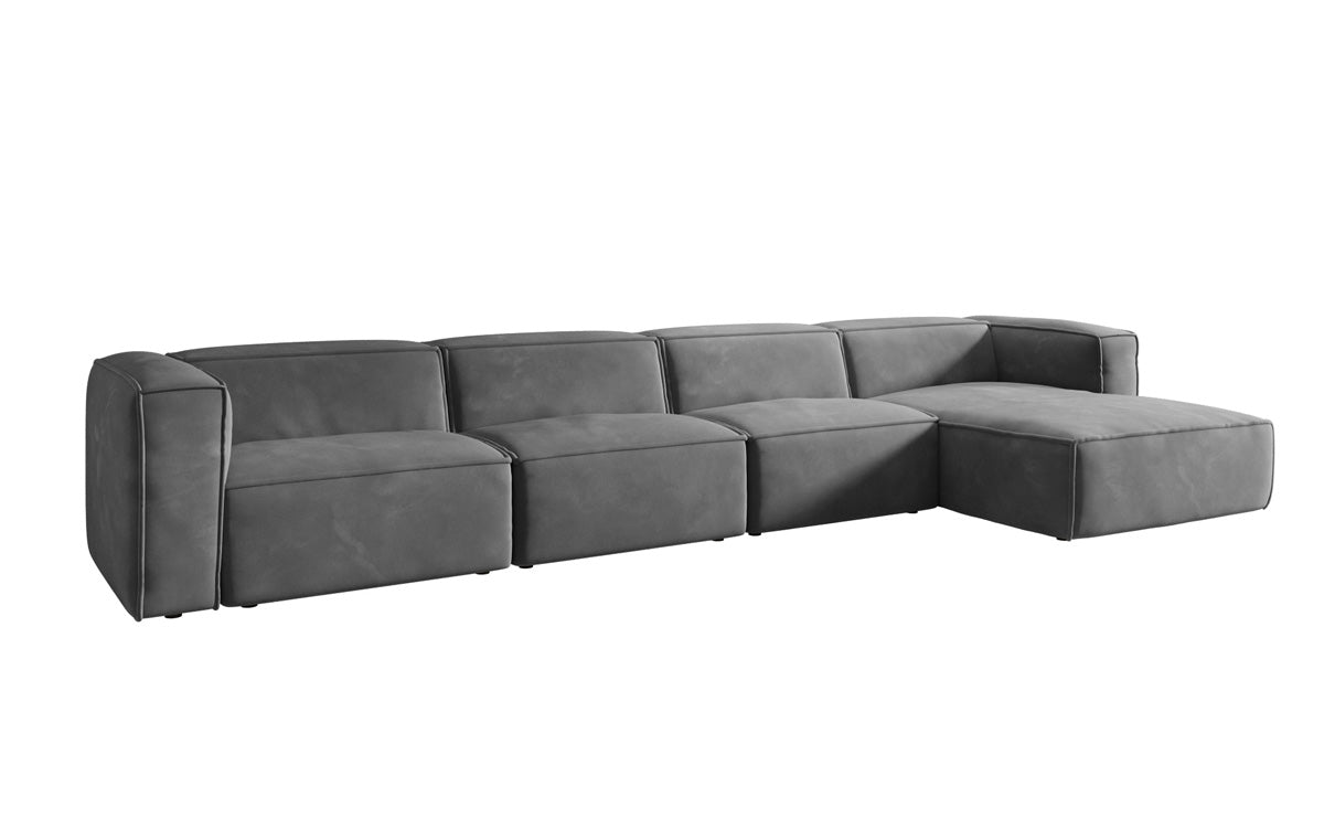 Designer Sofa Comfy L Maxi in Velvet