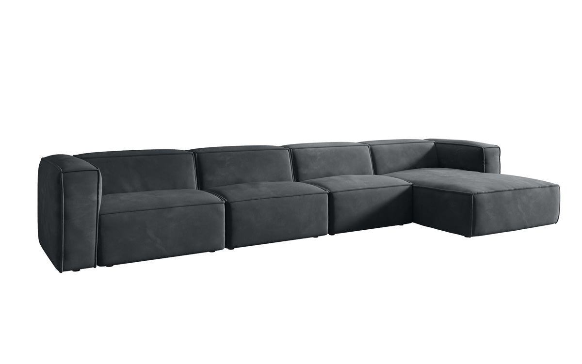Designer Sofa Comfy L Maxi in Velvet