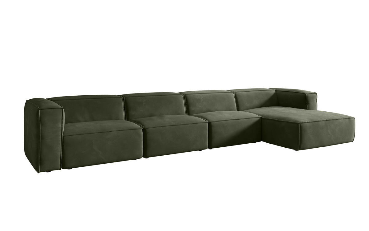 Designer Sofa Comfy L Maxi in Velvet