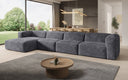 Designer corner sofa Comfy Maxi in Corduroy