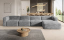 Designer corner sofa Comfy Maxi in Corduroy