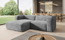 Designer-Ecksofa Comfy Mini an Cord