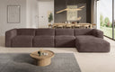 Designer corner sofa Comfy Maxi in Corduroy