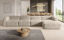 Designer corner sofa Comfy Maxi in Corduroy