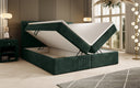 Soft Box Spring Bed in Corduroy with Storage