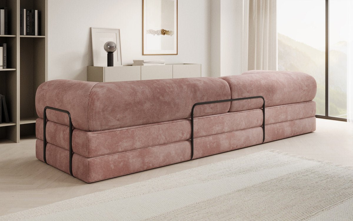Designer Sofa Lazy 3 Sitzer XXL in Cord