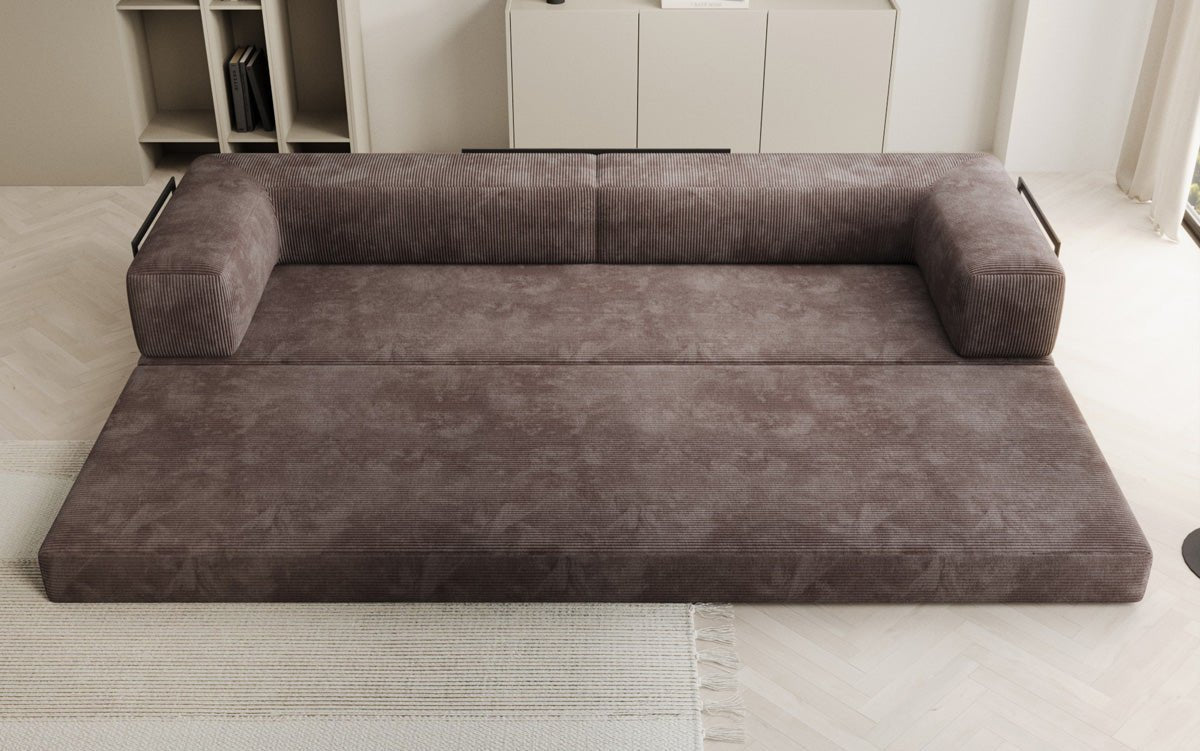 Designer Sofa Lazy 3 Sëtzer XXL a Kord