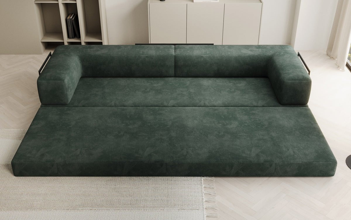Designer Sofa Lazy 3 Sëtzer XXL a Kord
