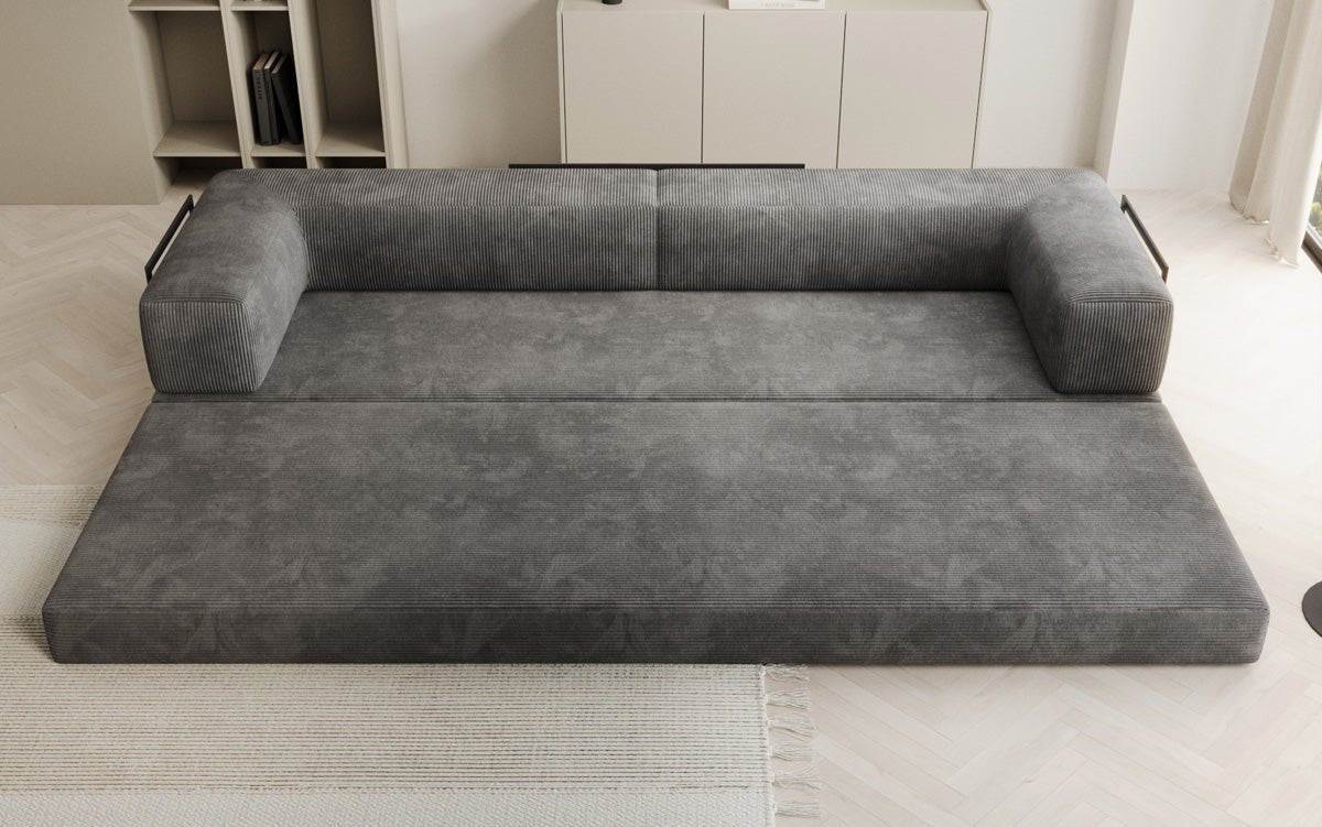 Designer Sofa Lazy 3 Sëtzer XXL a Kord