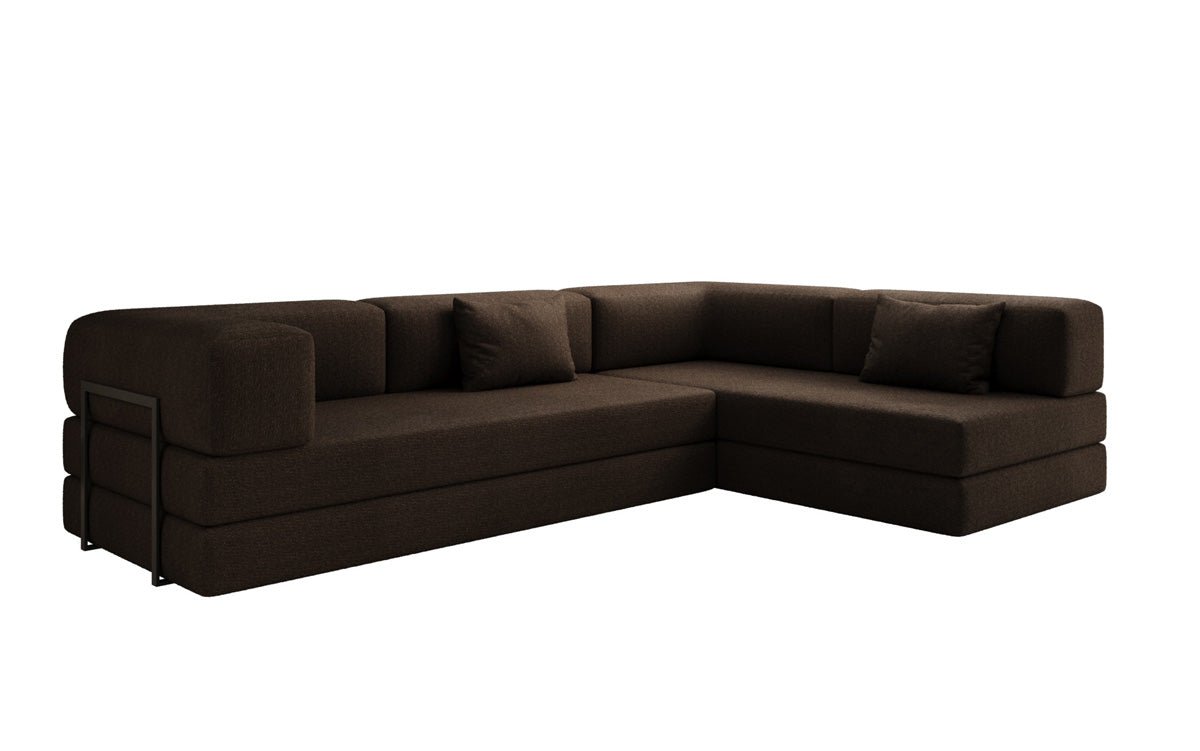 Designer Sofa Lazy L a Bouclé