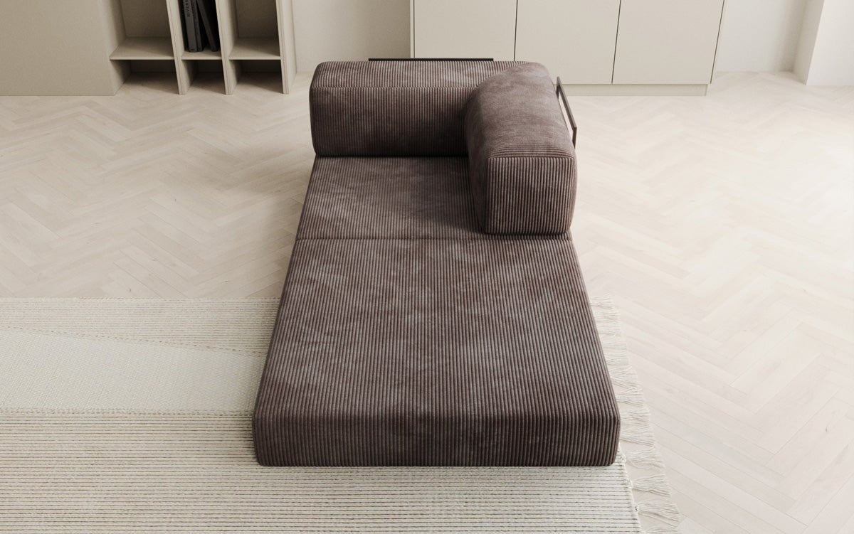 Designer Sofa-Sessel Lazy aus Cord