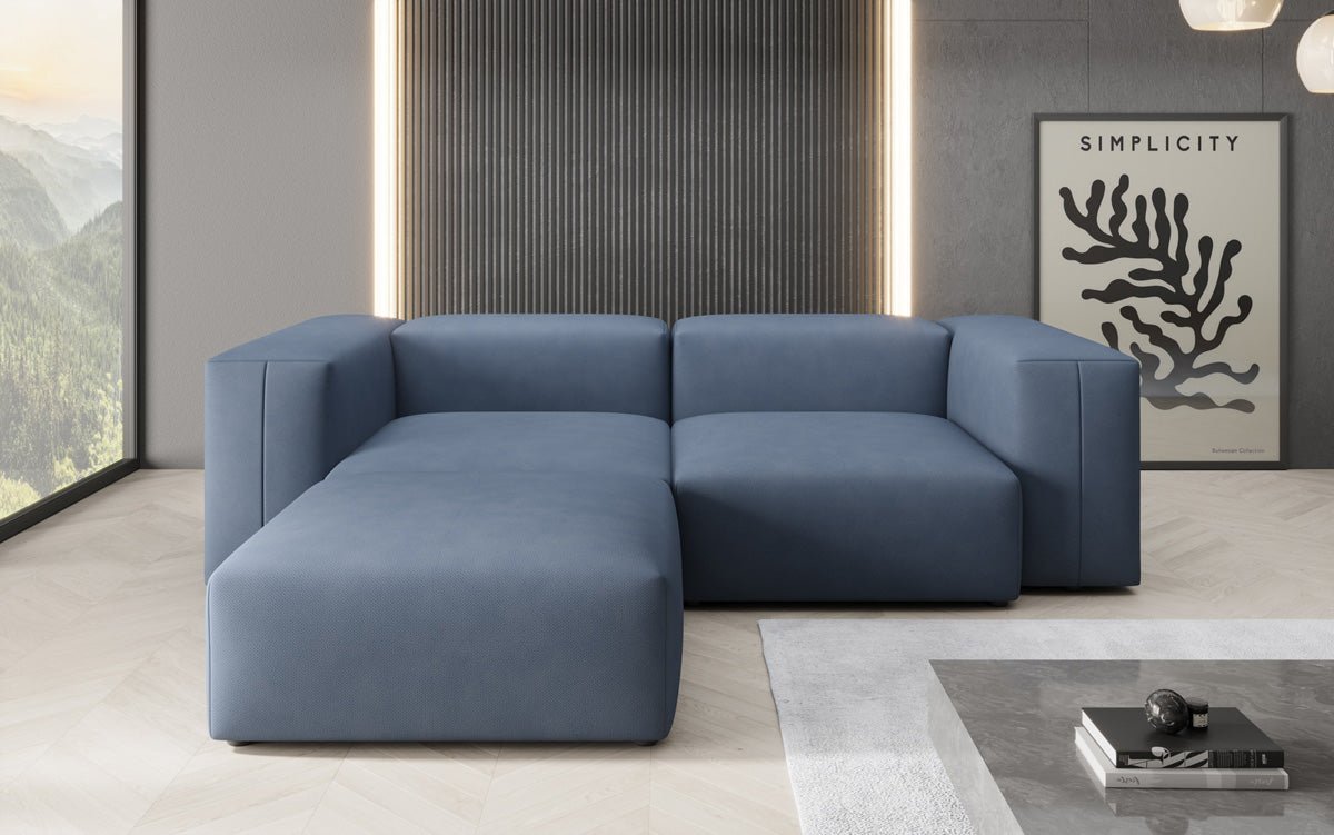 Designer L Sofa Snug Mini in Fabric