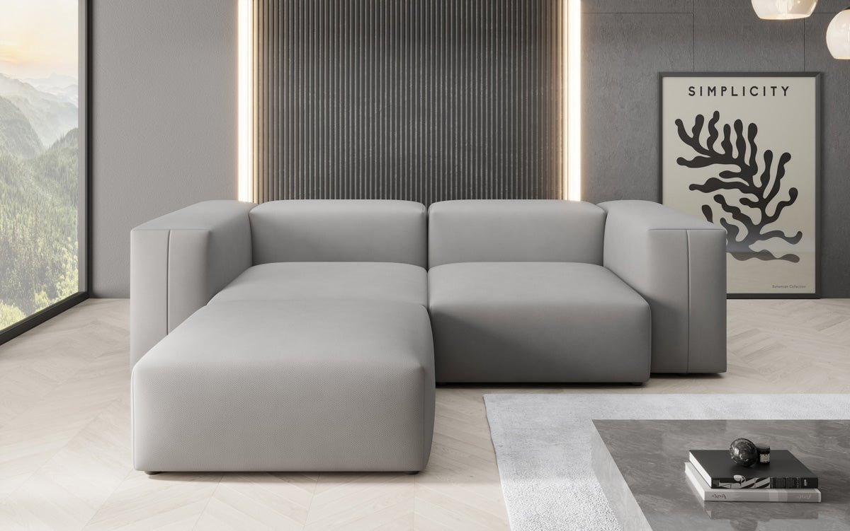 Designer L Sofa Snug Mini in Fabric