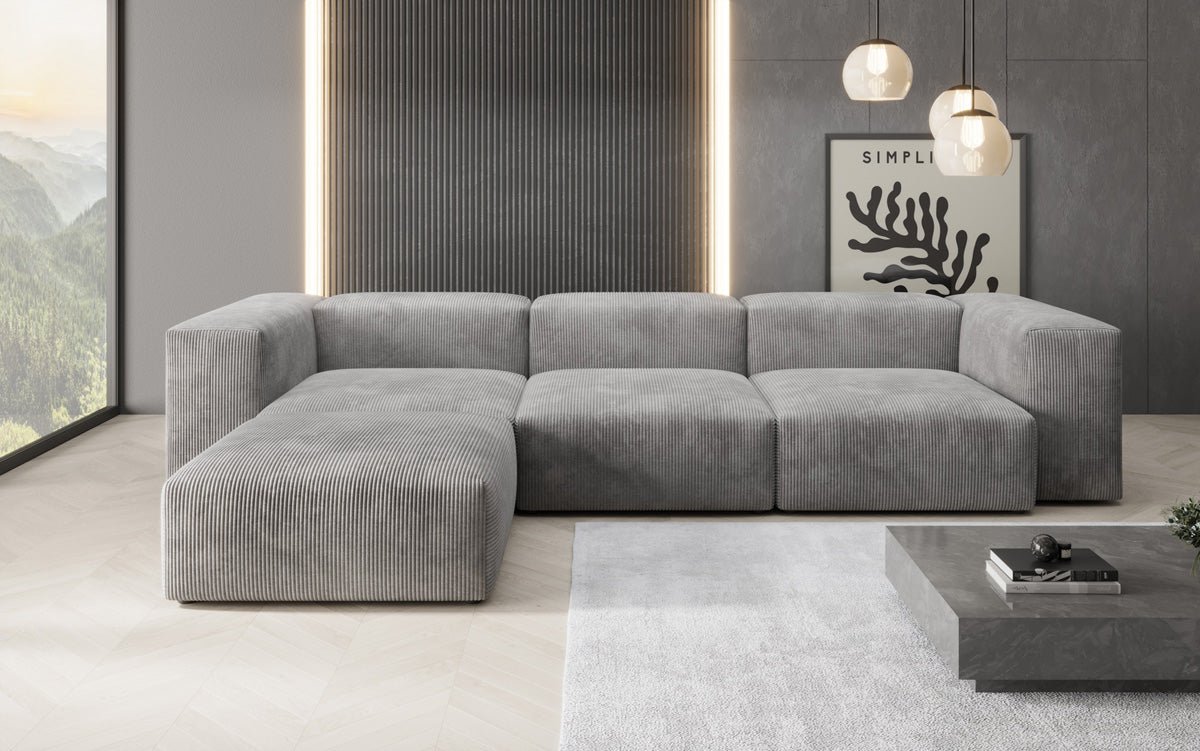 Designer Sofa Snug aus Kord