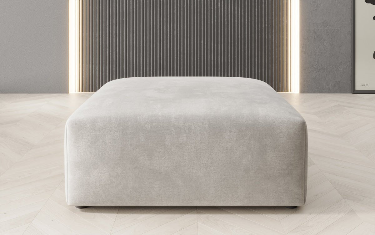 Tabouret d'appoint 80 cm Snug en Velours