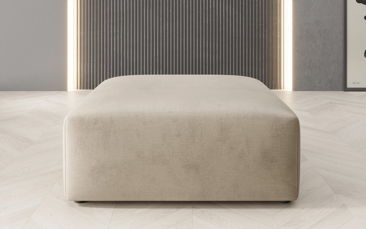 Tabouret d'appoint 80 cm Snug en Velours