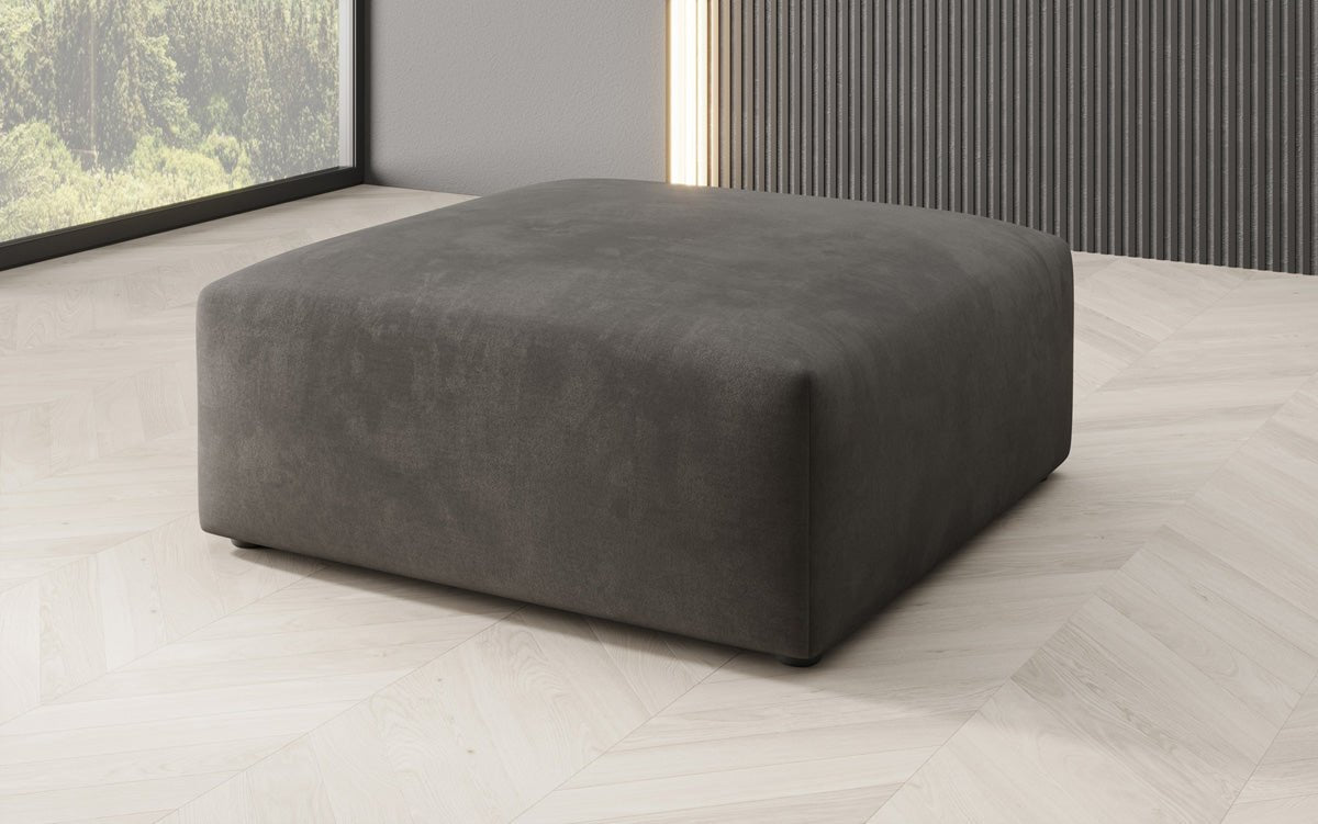 Tabouret d'appoint 80 cm Snug en Velours