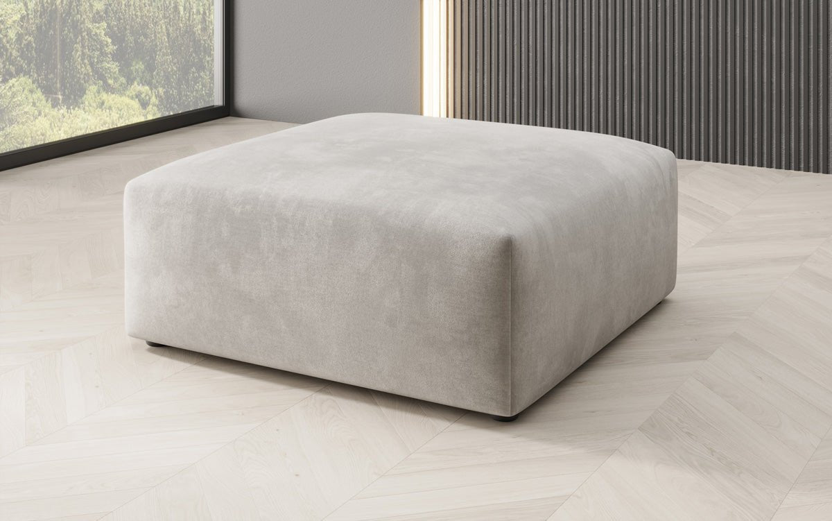 Tabouret d'appoint 80 cm Snug en Velours