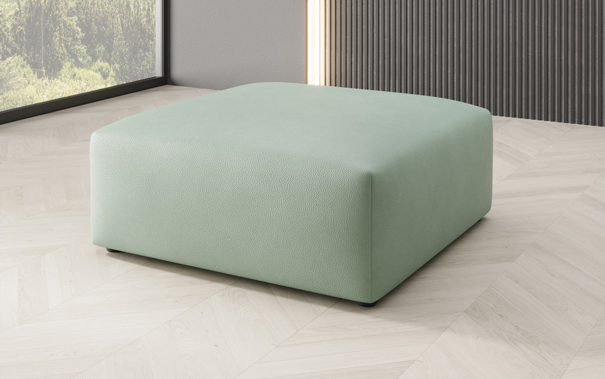 Side stool 80 cm Snug made of genuine leather