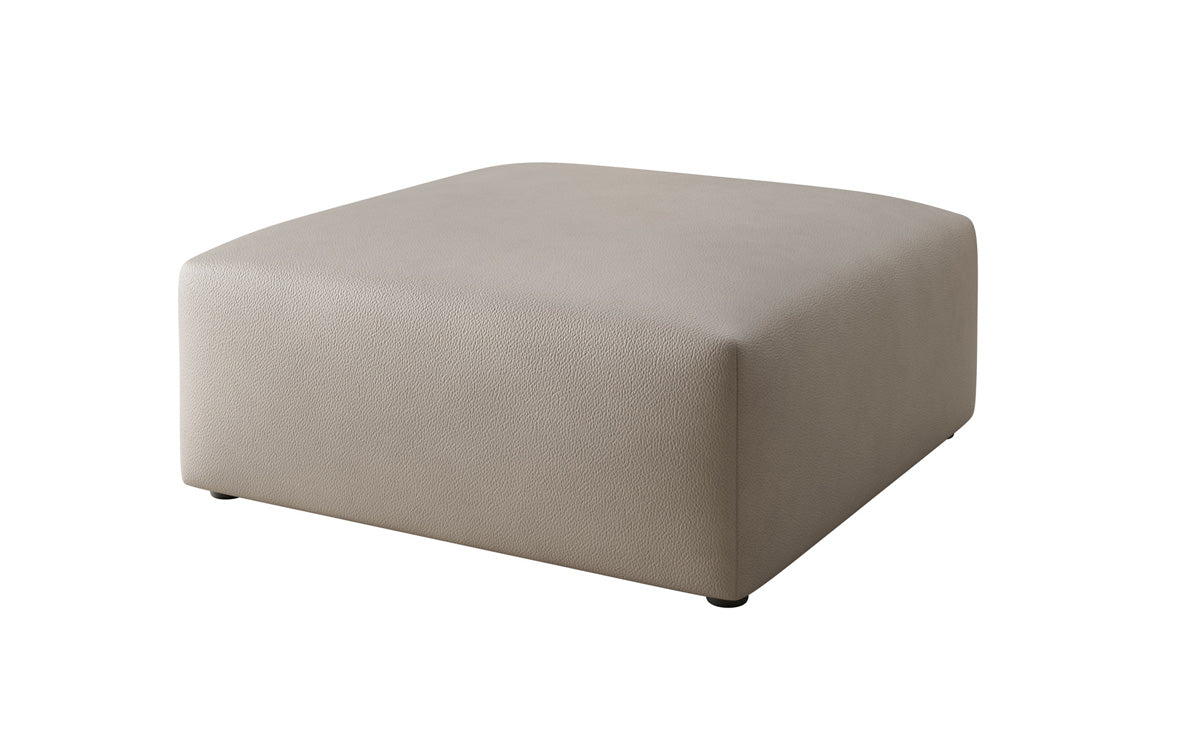 Side stool 80 cm Snug made of genuine leather